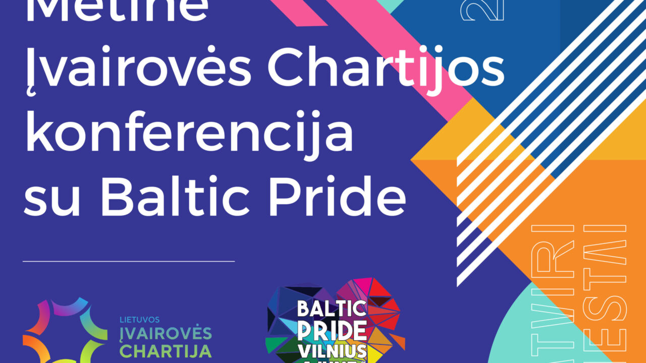 Prasideda metinė Įvairovės chartijos konferencija su Baltic Pride