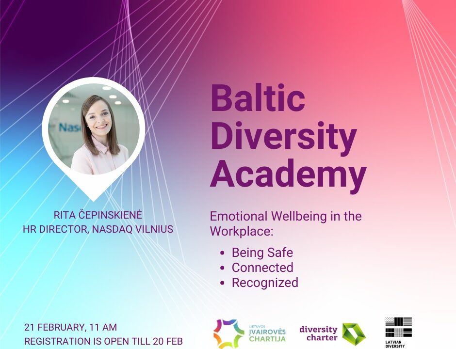 Kviečiame į Baltijos Įvairovės akademiją