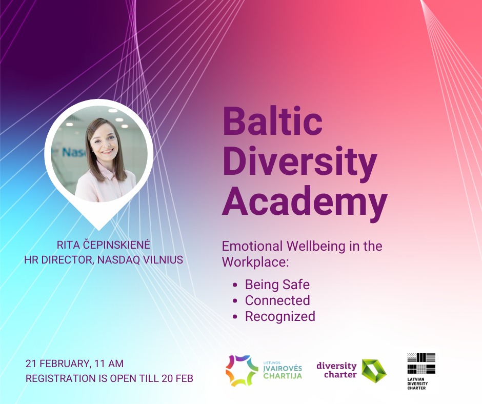 Kviečiame į Baltijos Įvairovės akademiją